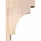 Ekena Millwork Mediterranean Smooth Corbel, Douglas Fir, 5 1/2"W x 10"D x 14"H COR06X10X14MED00SDF - alternate 3